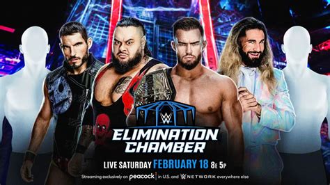 wwe elimination chamber|More.